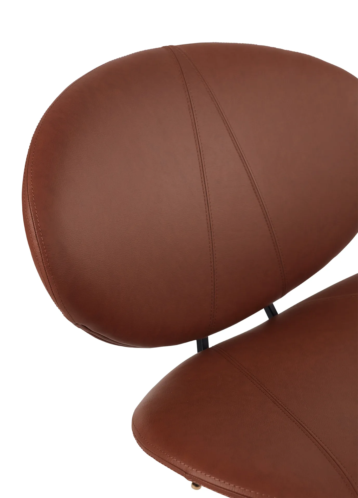 Semper lounge 椅子, 黑色-琥珀棕色 AYTM