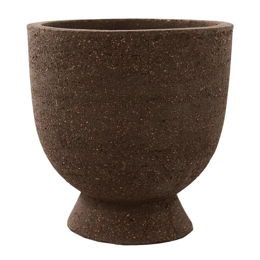 Terra flower pot- 花瓶  Ø20 cm, Java 棕色 AYTM