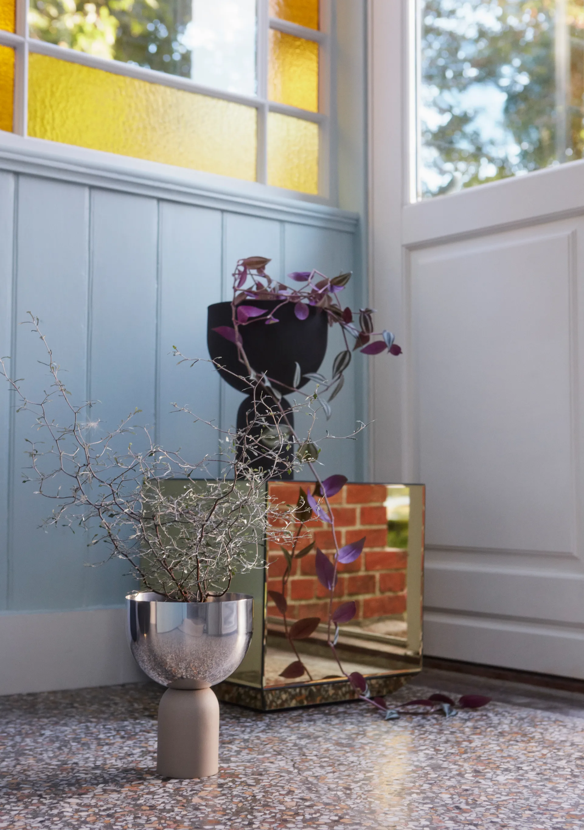 Torus 花盆  Ø17 cm, 银色-灰褐色（Taupe） AYTM