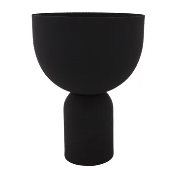 Torus 花盆Ø17cm - 黑色_黑色 - AYTM