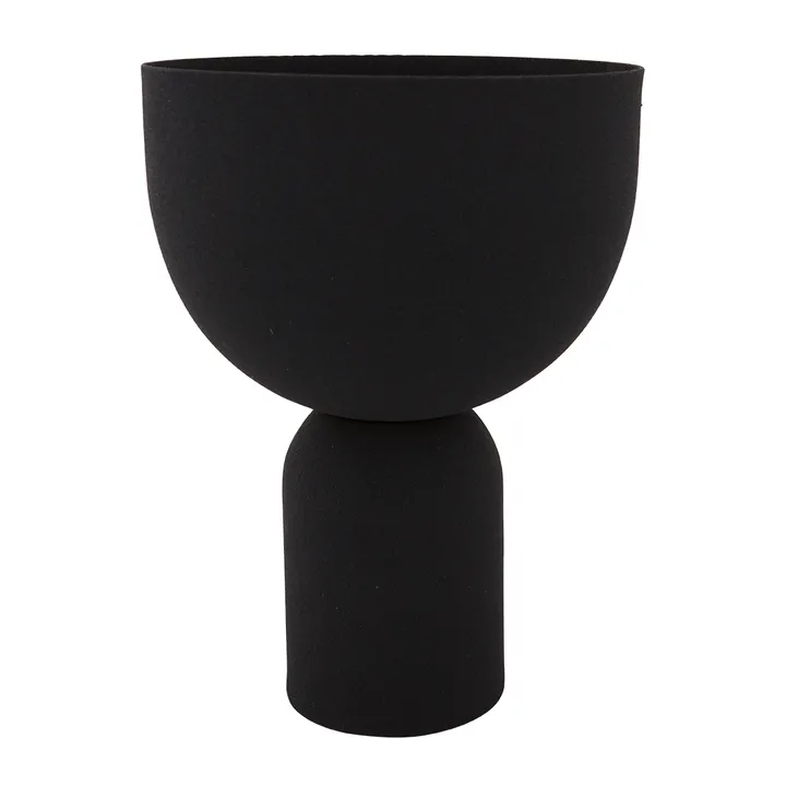 Torus 花盆Ø17cm - 黑色_黑色 - AYTM