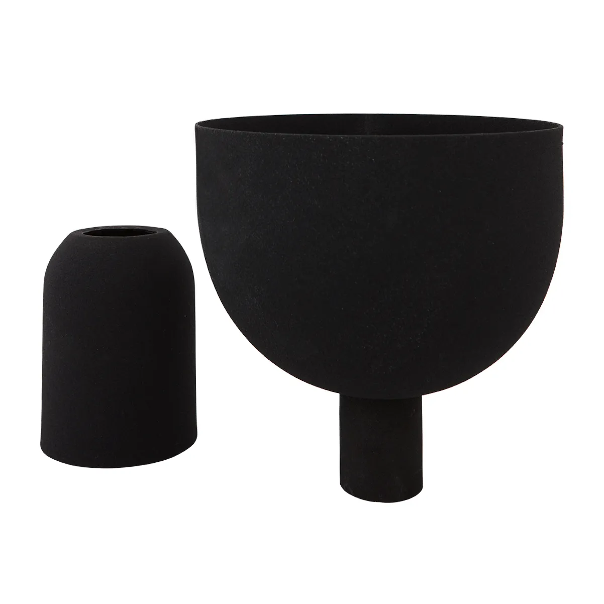 Torus 花盆Ø17cm, 黑色_黑色 AYTM