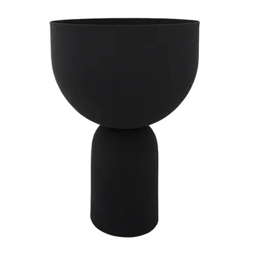 Torus 花盆  Ø22 cm - 黑色-黑色 - AYTM