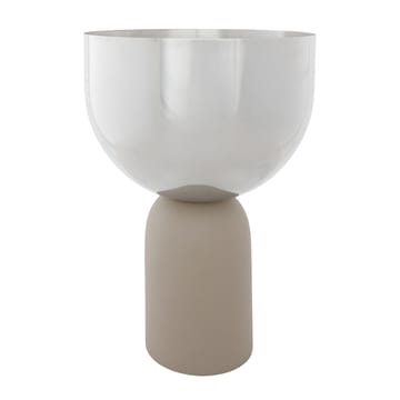 Torus 花盆  Ø22 cm - 银色-灰褐色（Taupe） - AYTM