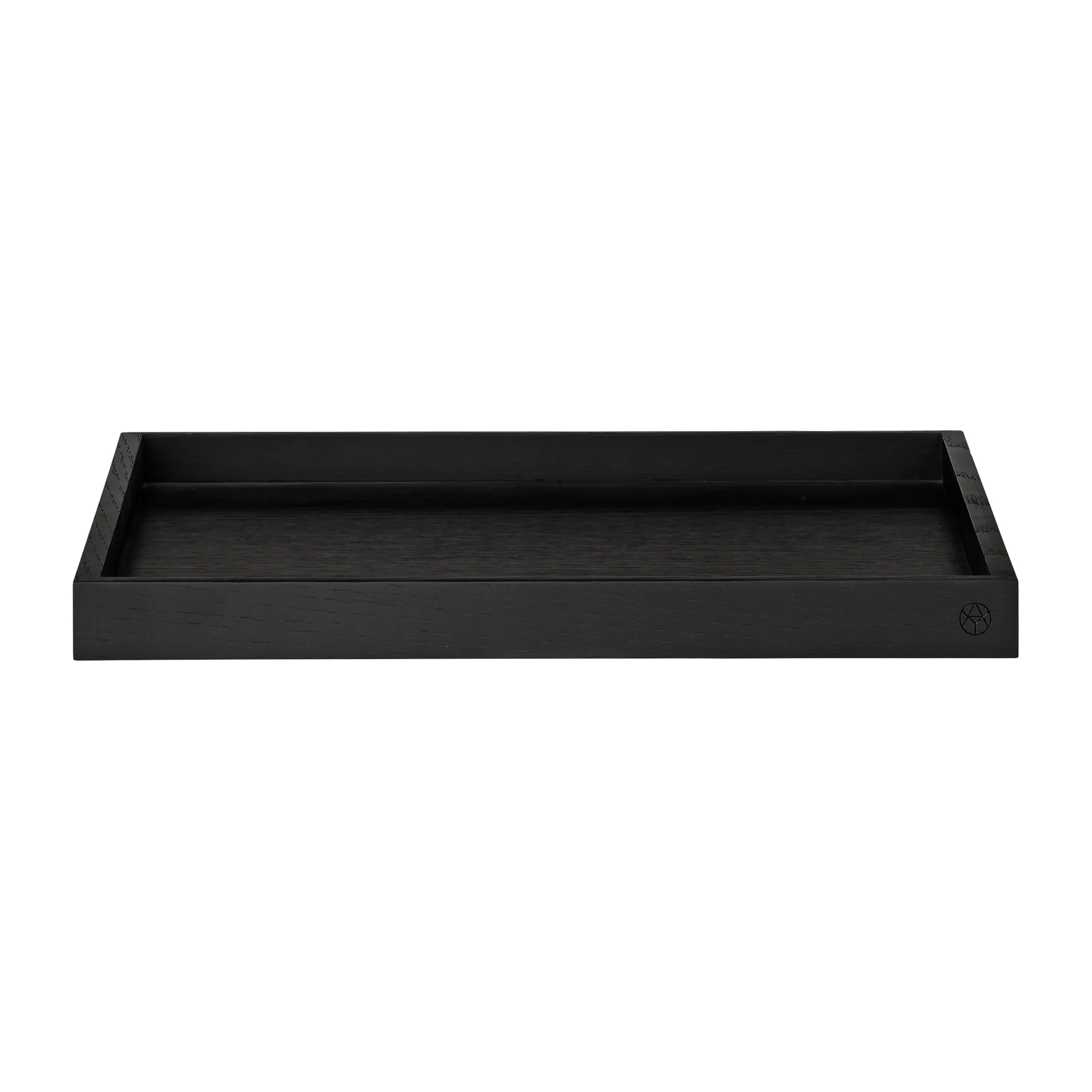 Unity square tray black stained box, Large AYTM