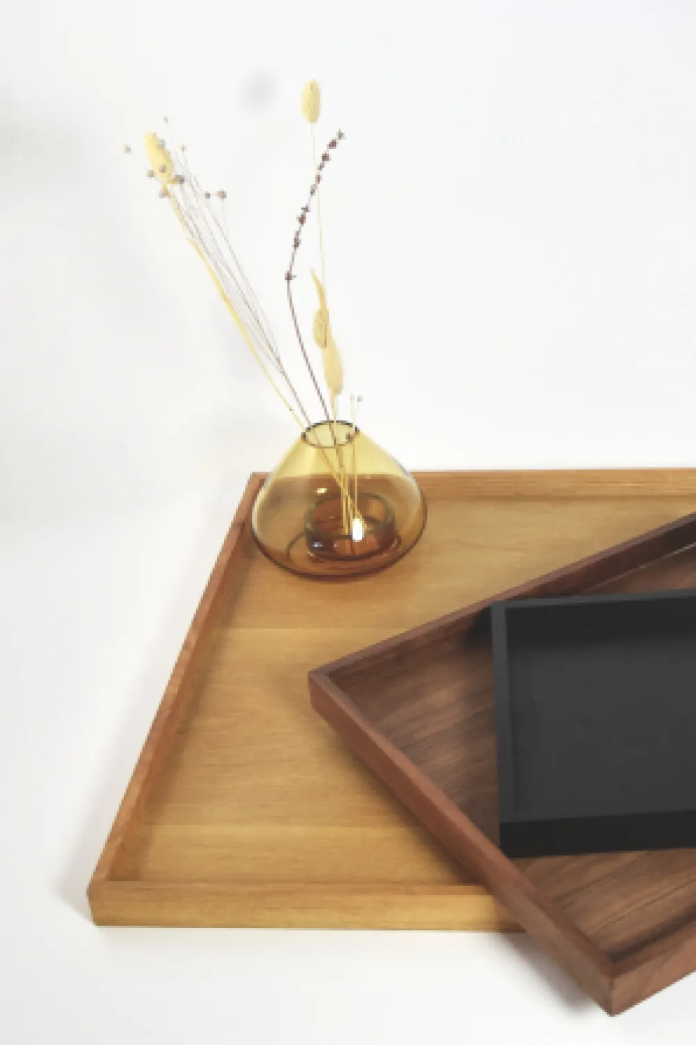 Uno 烛台-花瓶 12 cm, 琥珀色 AYTM