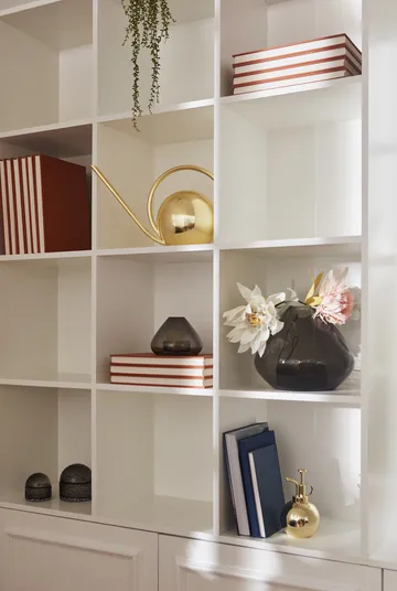 Uno 灯笼花瓶12cm - 黑色 - AYTM