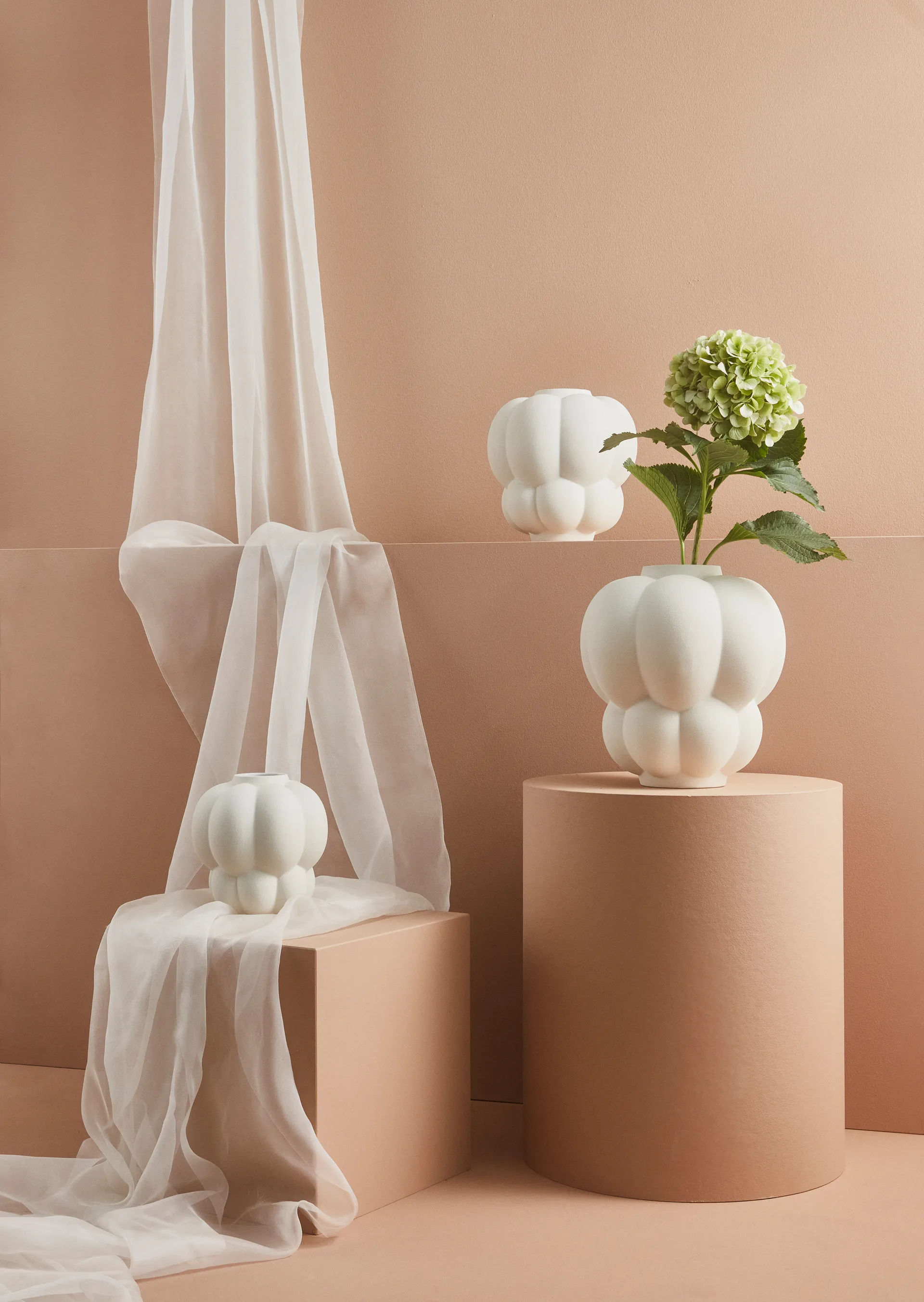Uva 花瓶 28 cm, Cream AYTM