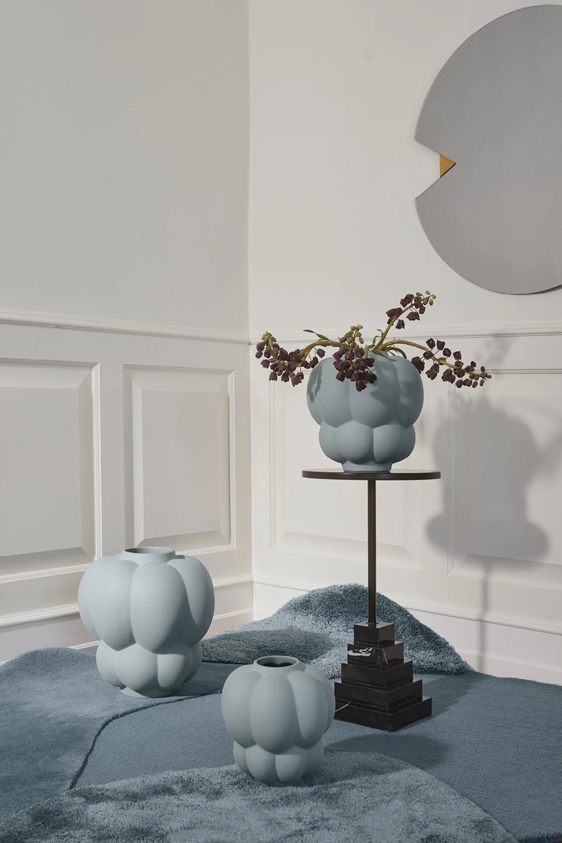 Uva 花瓶 35 cm, Pale mint AYTM