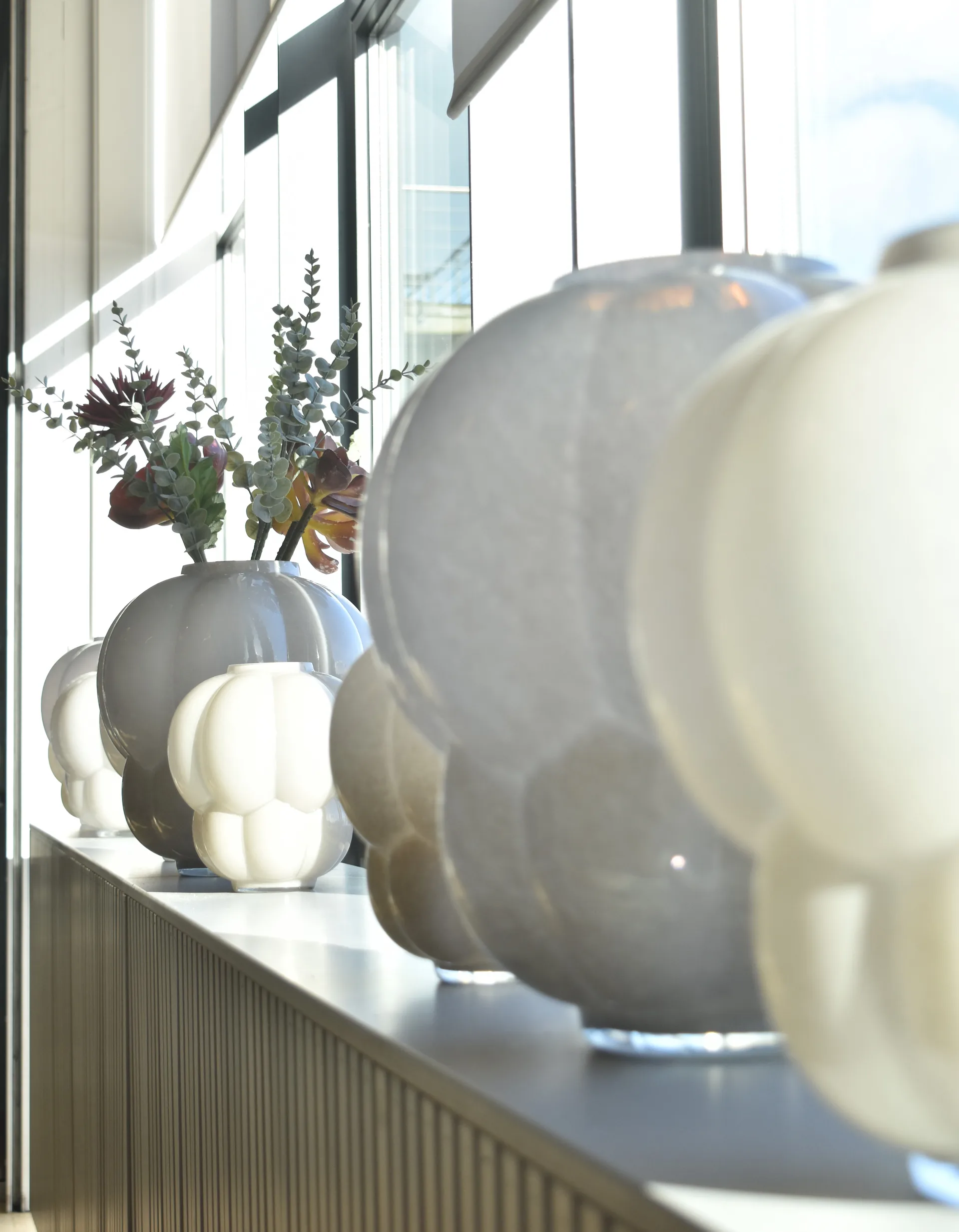 Uva 花瓶 35 cm, 鸽灰色 AYTM