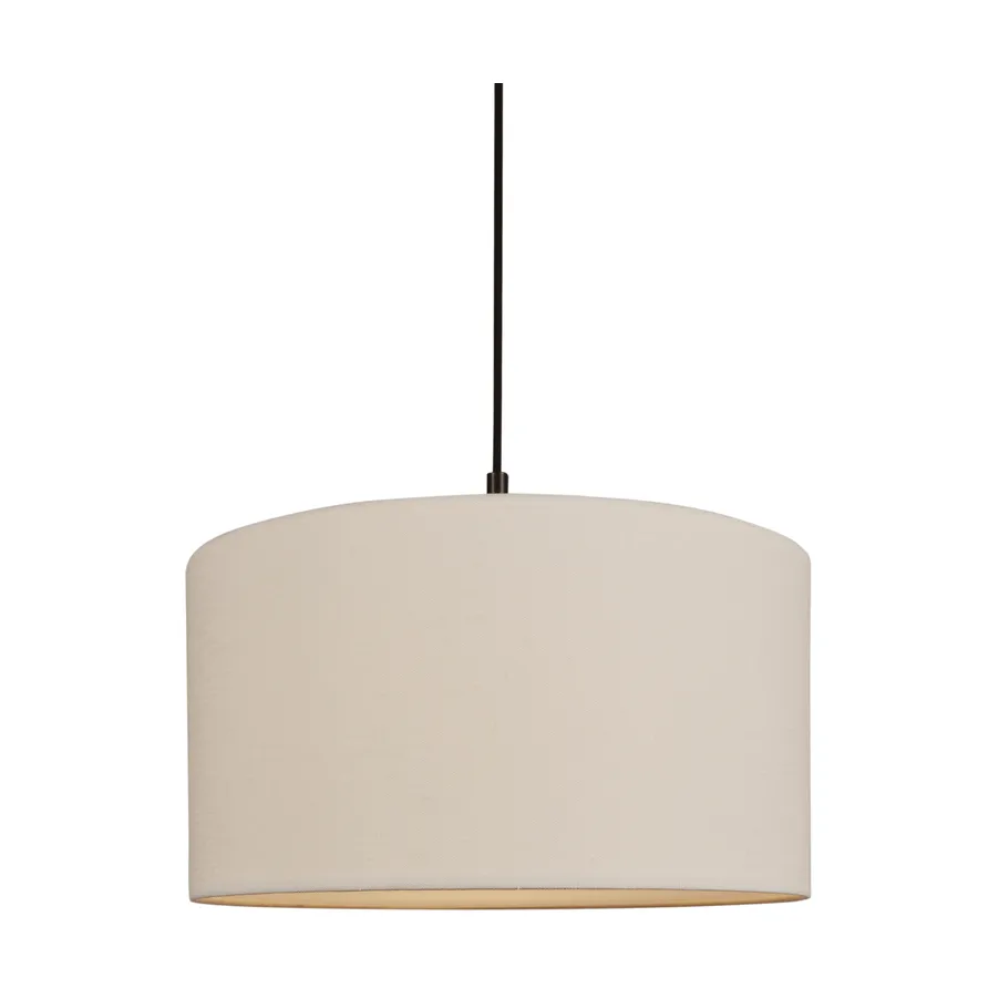 柔感吊灯 Ø40cm, 灯罩 白色-金属古铜色, Ø44cm Belid