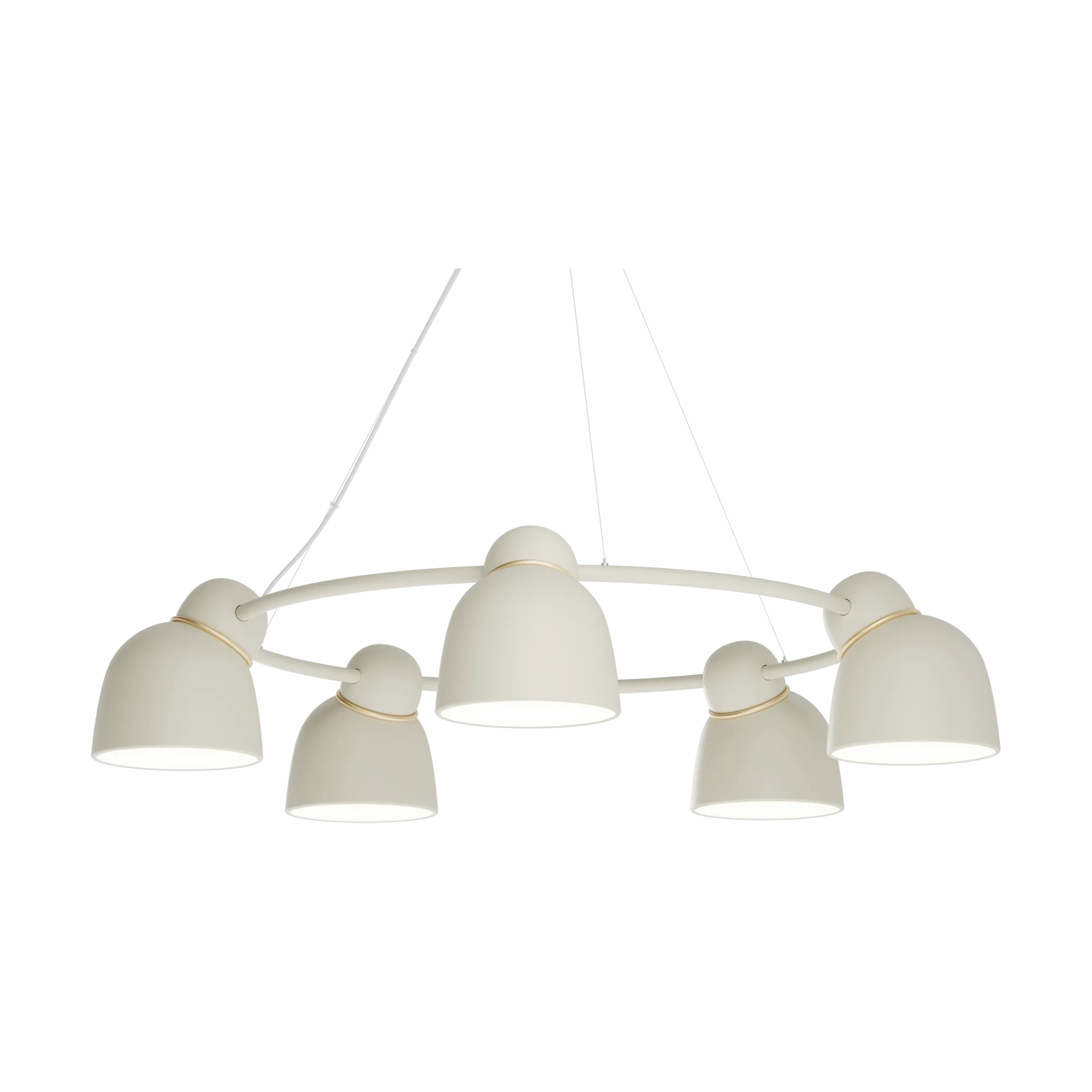 小鸟 吊灯 Ø95.3cm, 沙色黄铜 Belid