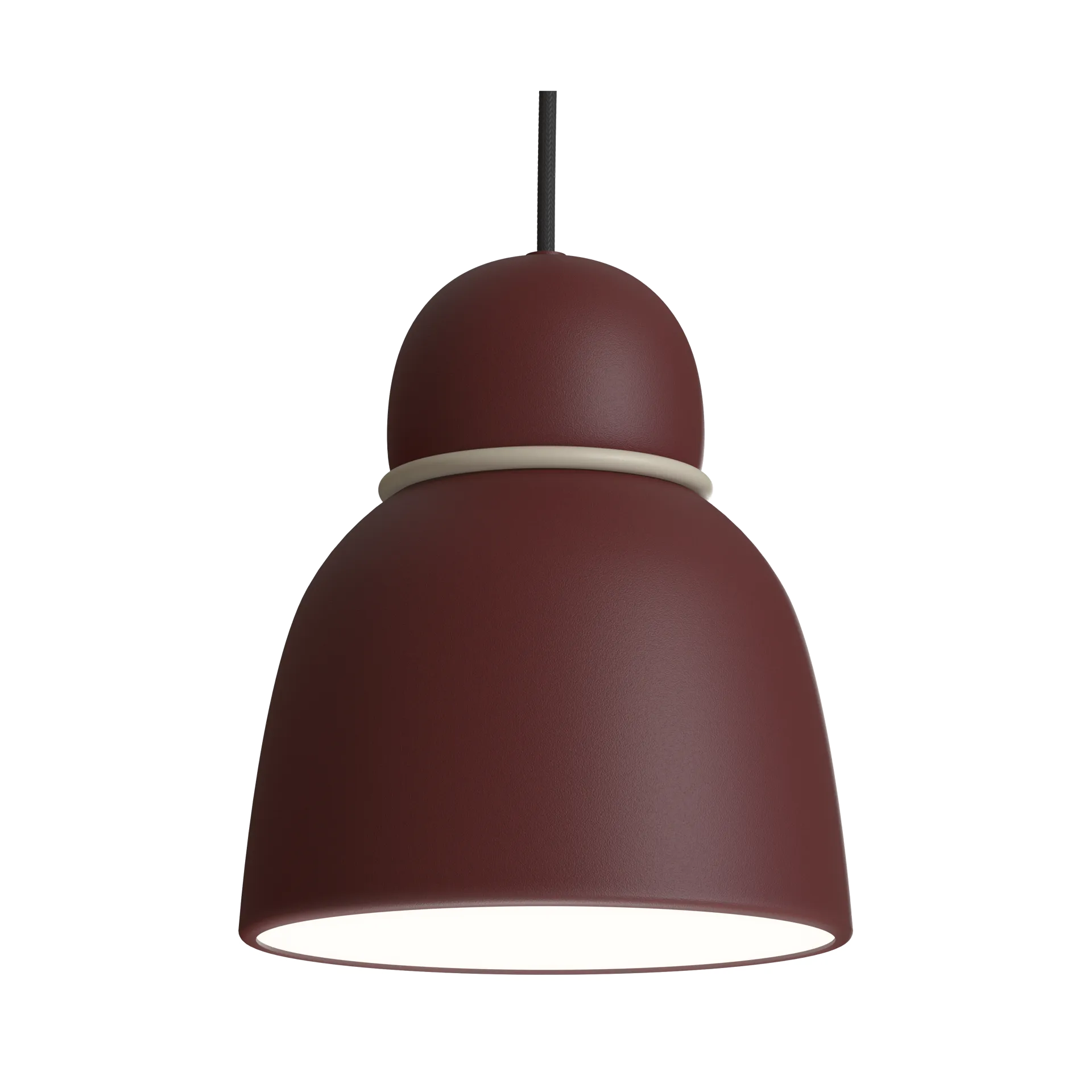 Bird 吊灯 Ø17.3 cm, 深红-沙色 Belid