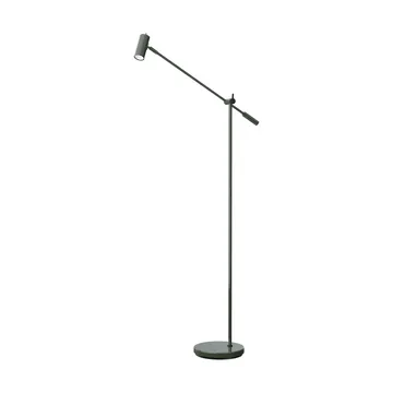 Cato落地灯134cm - Blank forest green-哑光黑色 - Belid