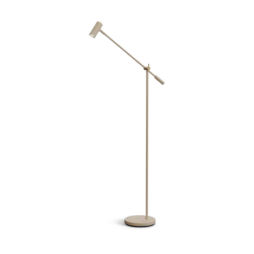 Cato落地灯134cm - 牛轧糖色配黄铜 - Belid