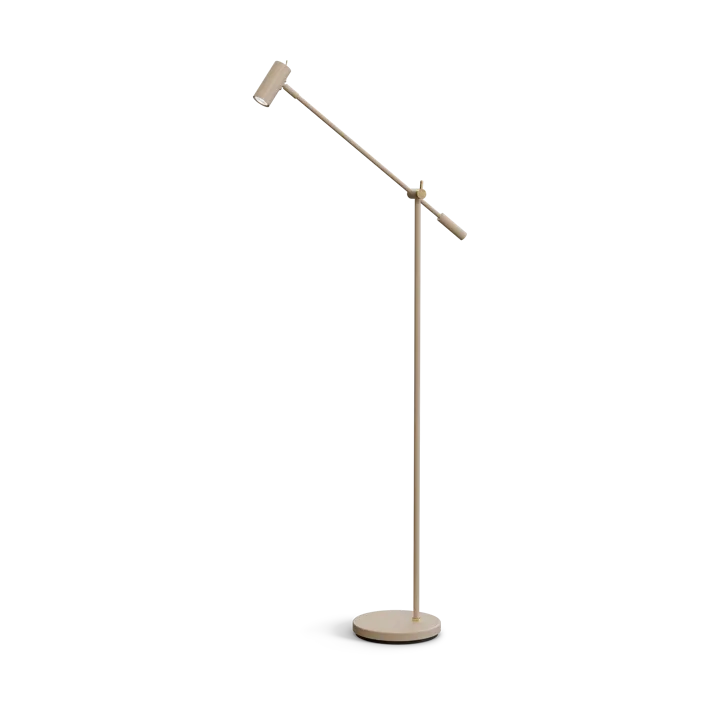 Cato落地灯134cm - 牛轧糖色配黄铜 - Belid