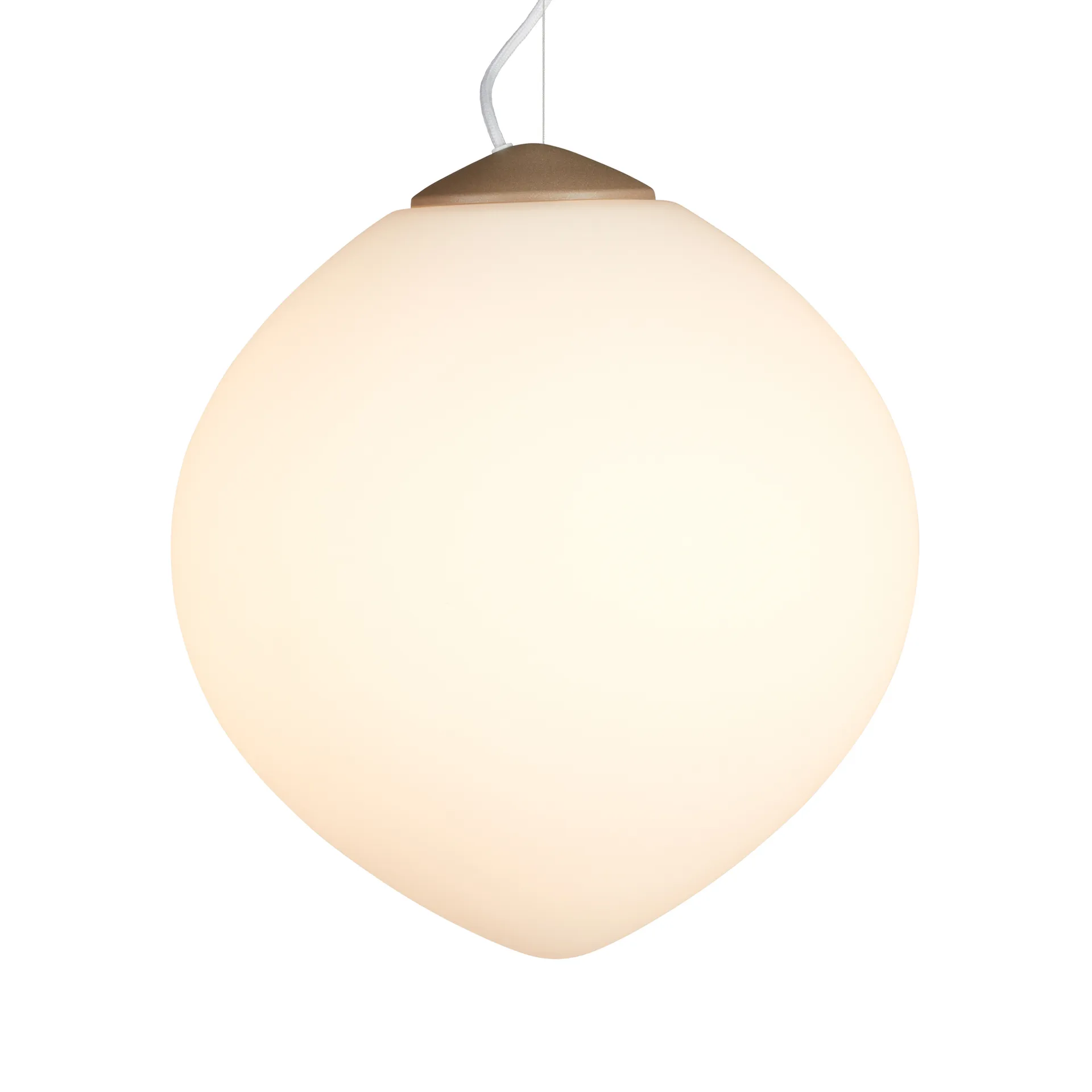 Ceres 吊灯 Ø40 cm, 沙色-opal glass Belid