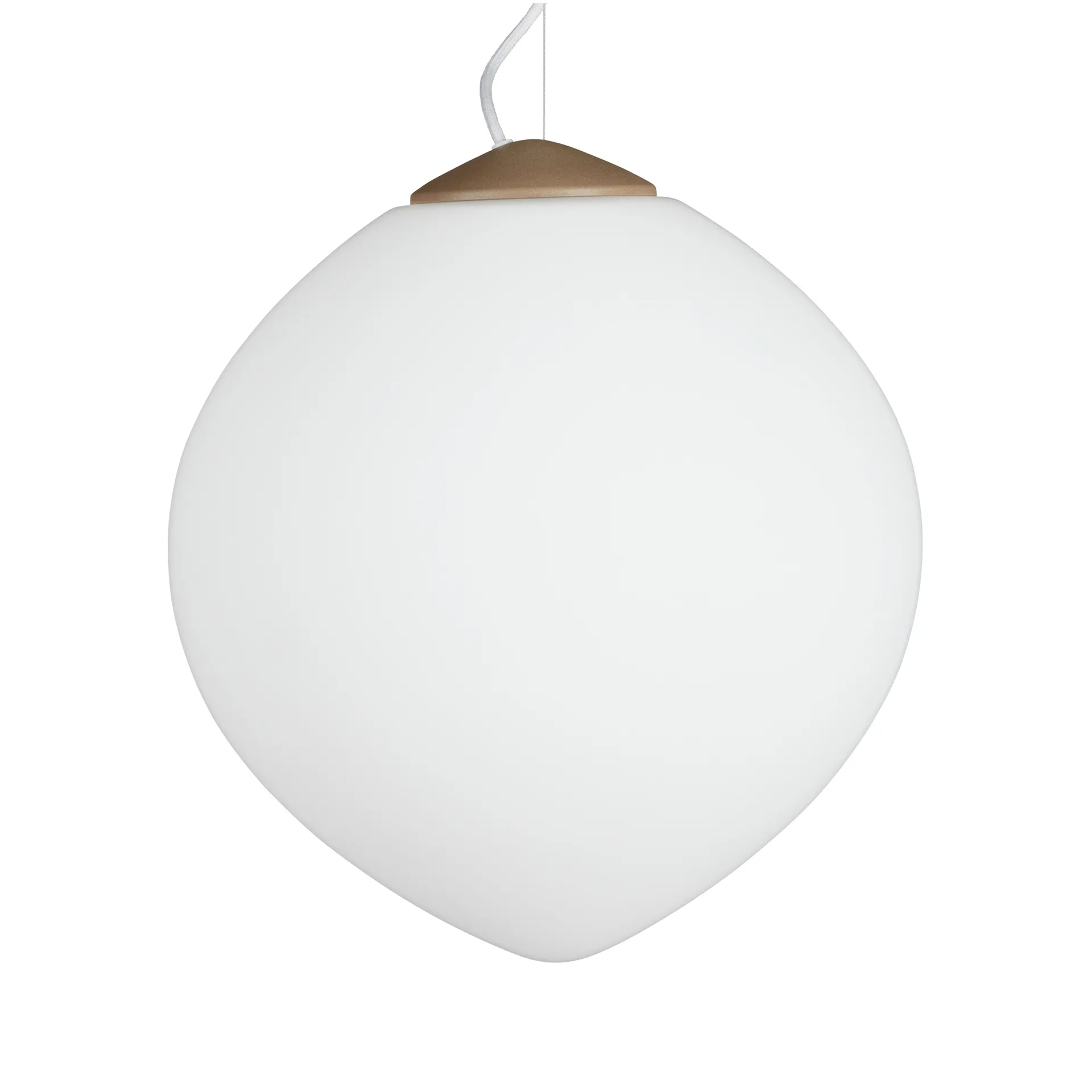 Ceres 吊灯 Ø40 cm, 沙色-opal glass Belid