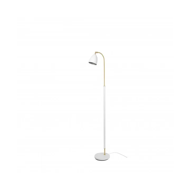 Deluxe 豪华款带调光器落地灯 133cm - 白色 - Belid