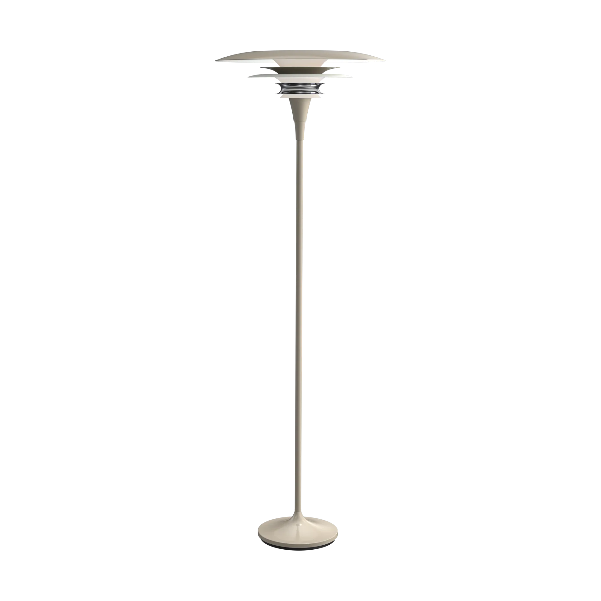 Diablo 落地灯 Ø50 cm, 柔和灰米色 Belid