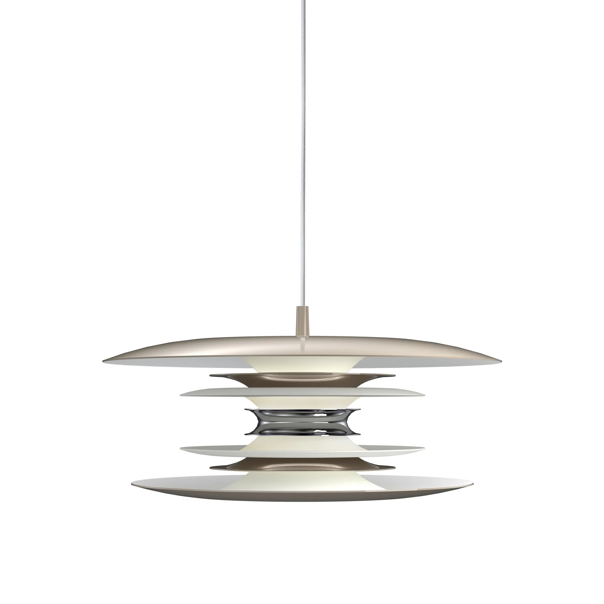 Diablo ceiling 灯 Ø40 cm, 柔和灰米色 Belid