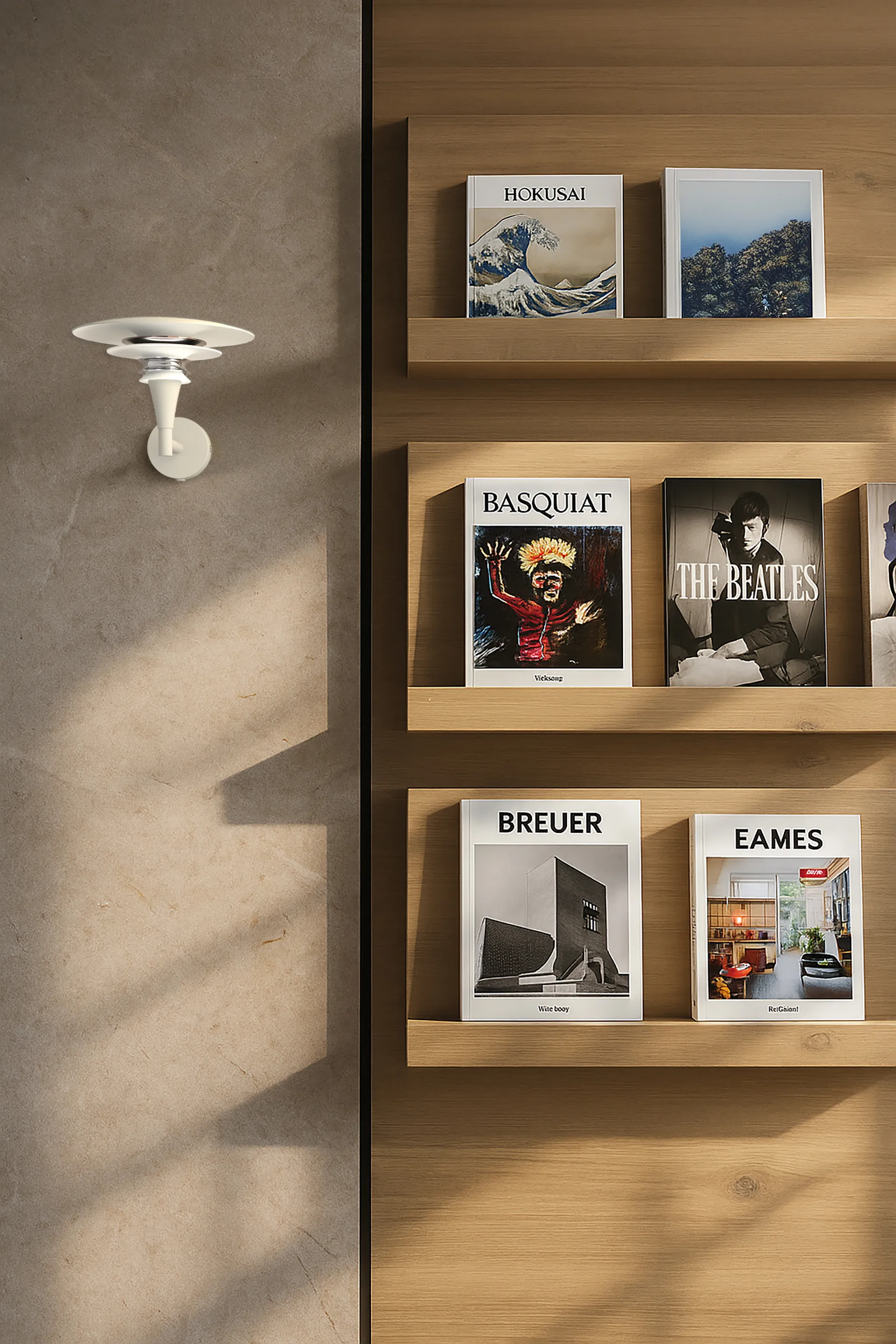 Diablo北欧风格壁灯直径20厘米, 沙色_金属古铜色 Belid