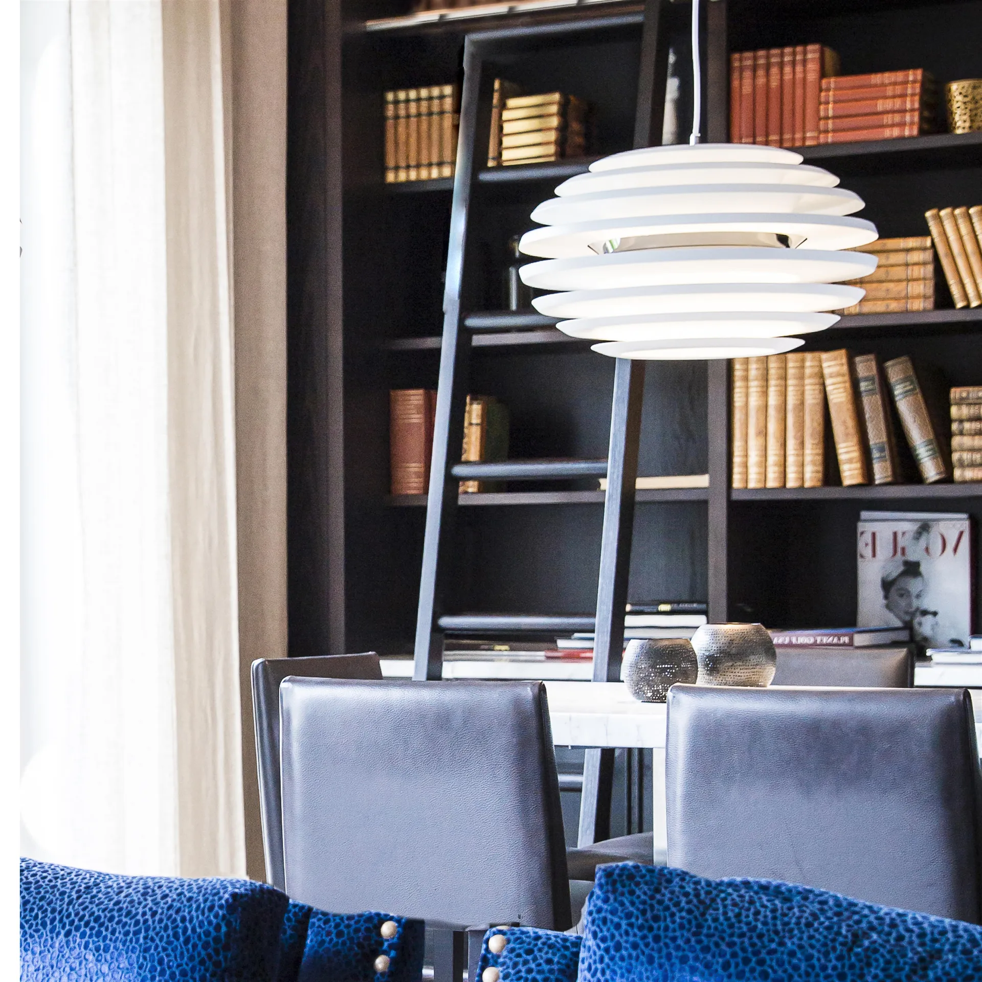 Ellipse ceiling 灯, matte 白色, brass Belid