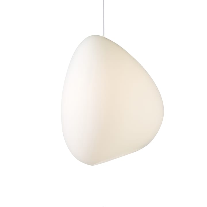 Ocean ceiling 灯 opal glass, 白色 textile cord Belid