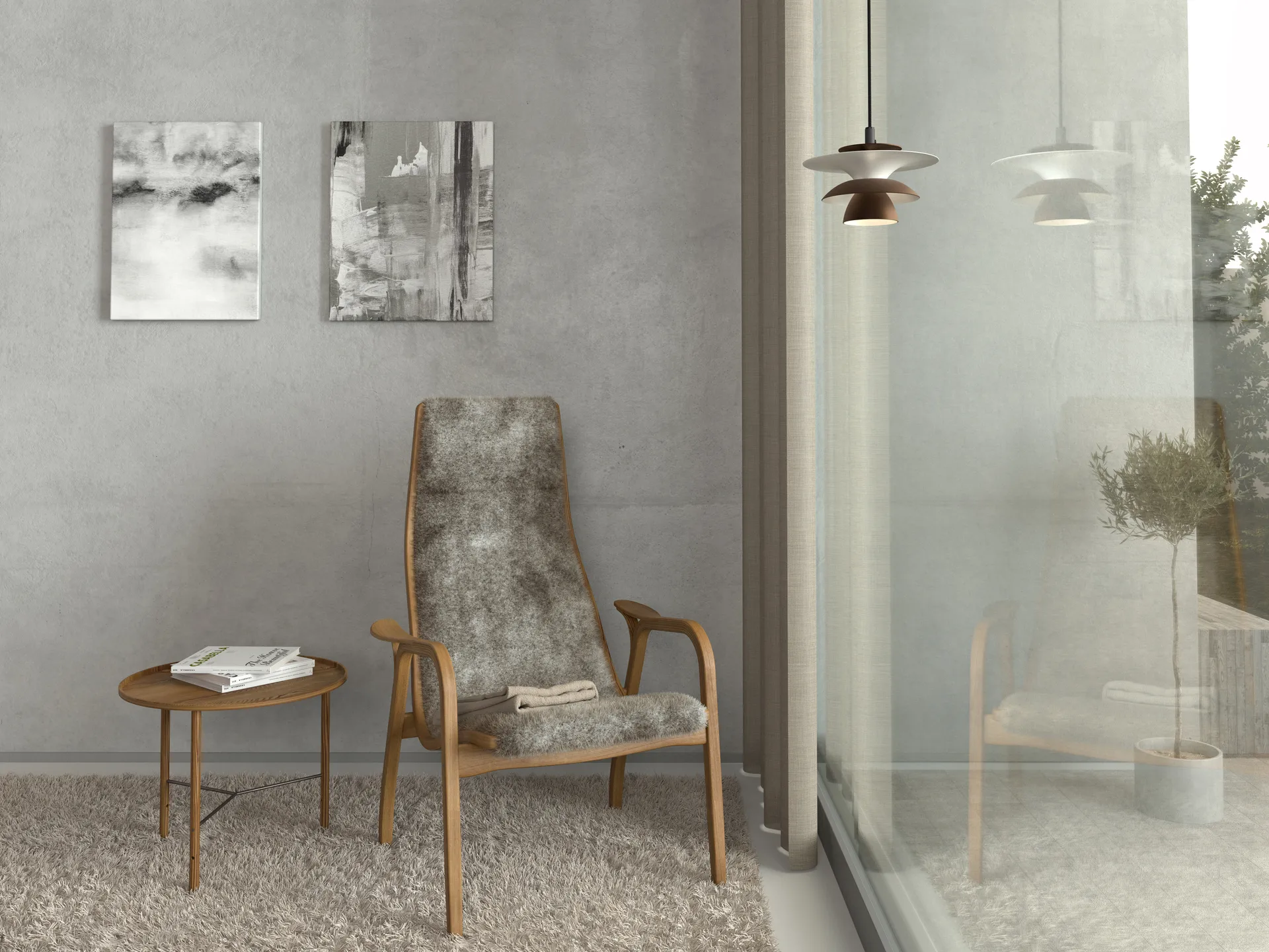 Picasso 吊灯 Ø18 cm, 深古铜色 Belid