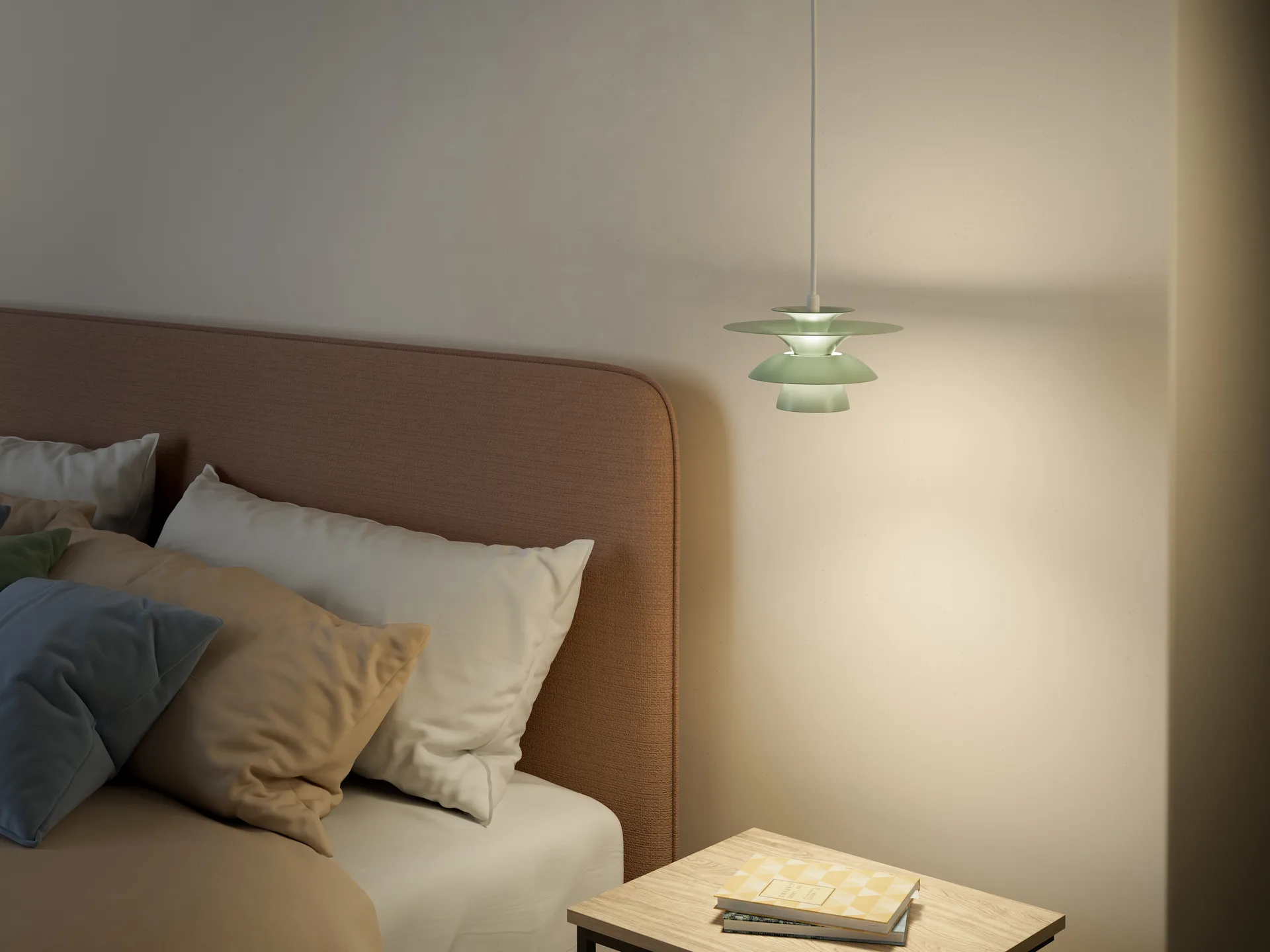 Picasso 吊灯 Ø18 cm, 柔和鼠尾草绿 Belid