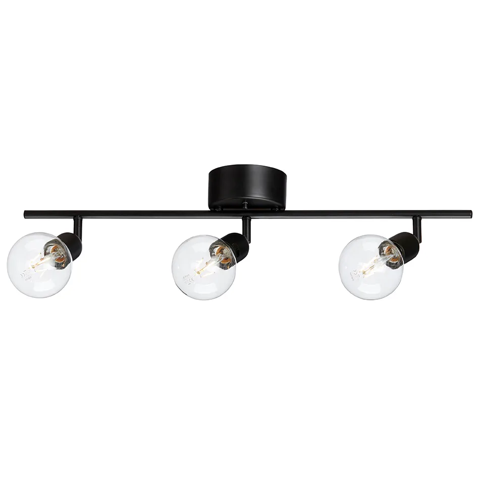 Regal 3 spotlight rail, matte 黑色 Belid