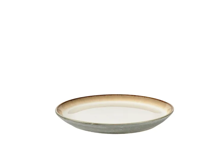 餐用盘 Ø17cm - 灰色配奶油色 - Bitz