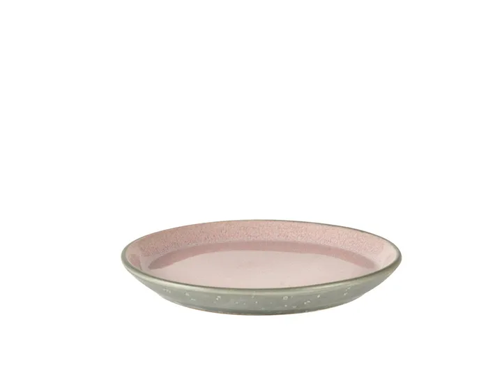 餐用盘 Ø17cm - 灰色配粉色 - Bitz