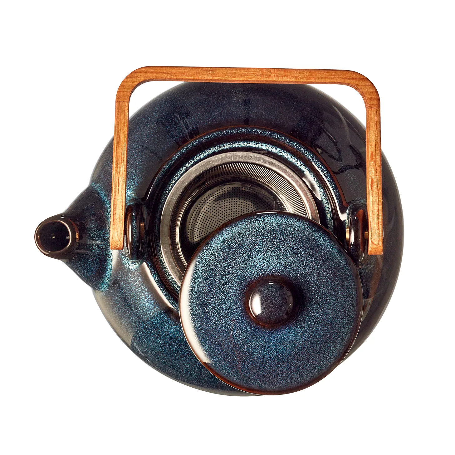 Bitz 茶壶 1.2 l, 蓝色 Bitz