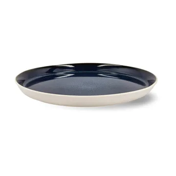 Bitz餐用盘 Ø27cm - 白色_深蓝色 - Bitz