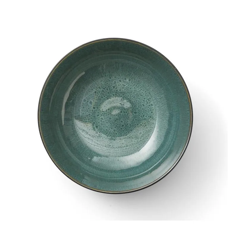 Bitz沙拉碗 直径30cm, 黑色_绿色 Bitz