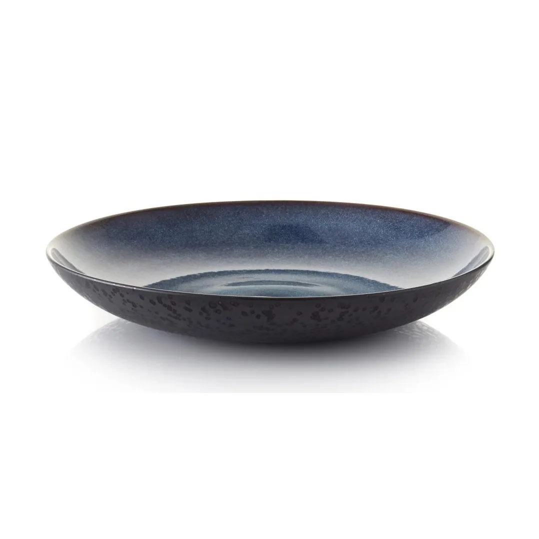 Bitz餐用盘 直径40cm黑色, 黑色_深蓝色 Bitz