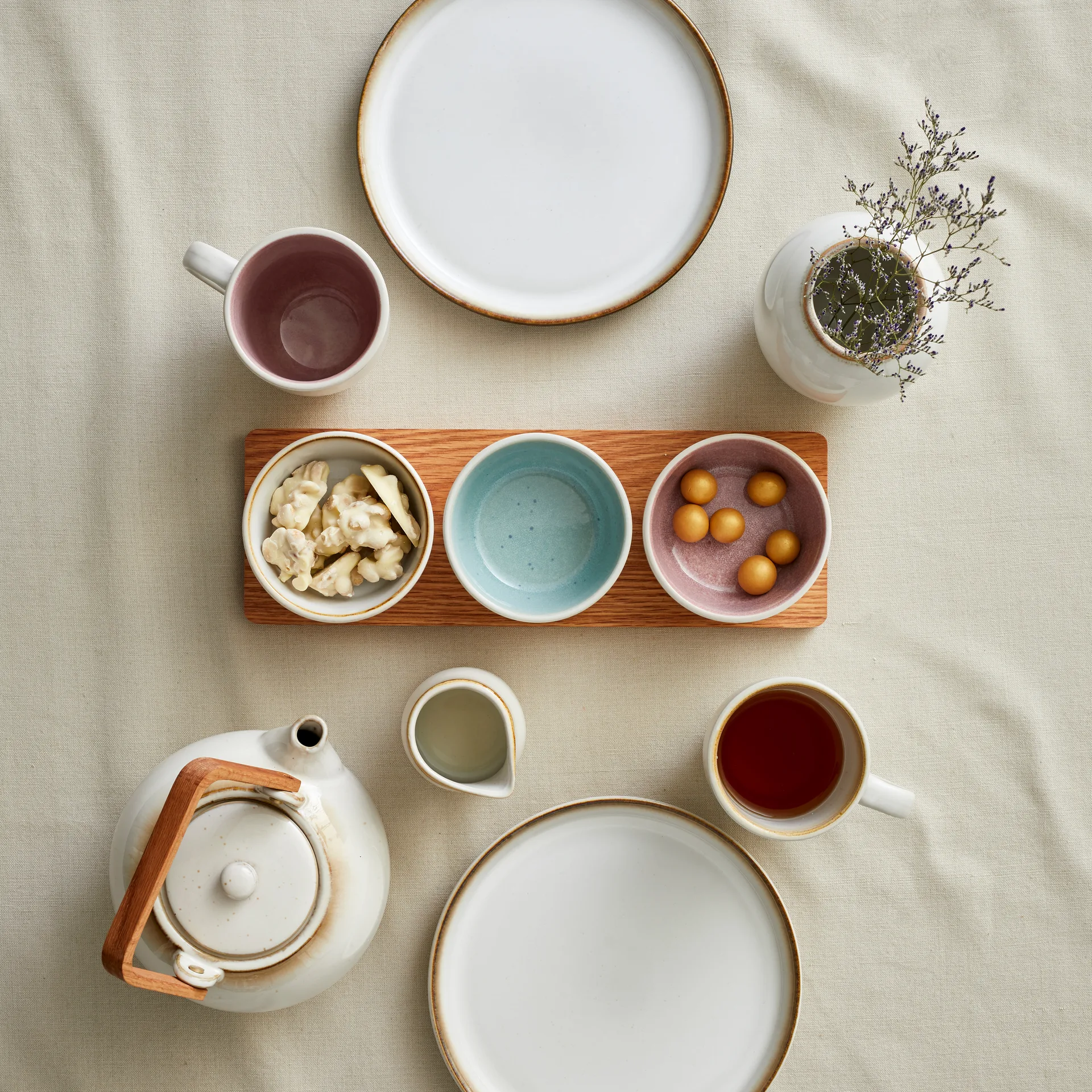 Bitz cabaret 4 pieces, matte off 白色-multi Bitz