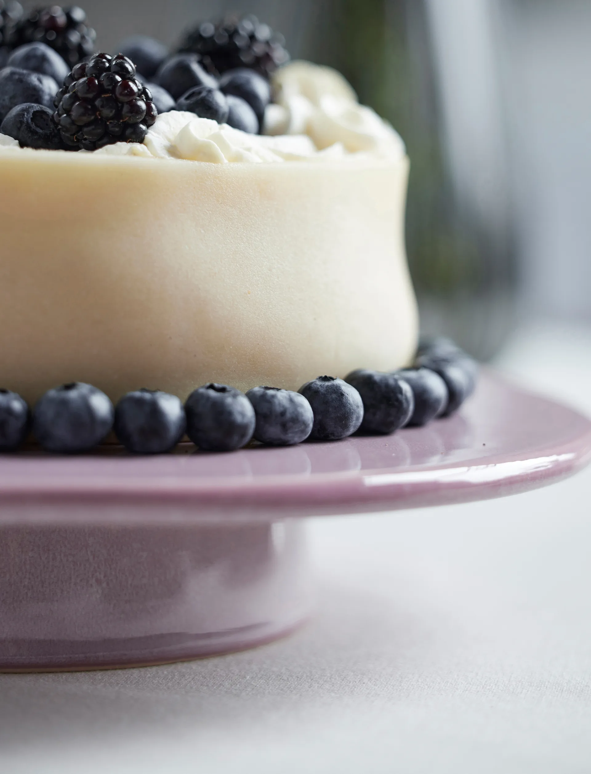 Bitz cake dish on foot Ø30 cm, Light 粉色 Bitz