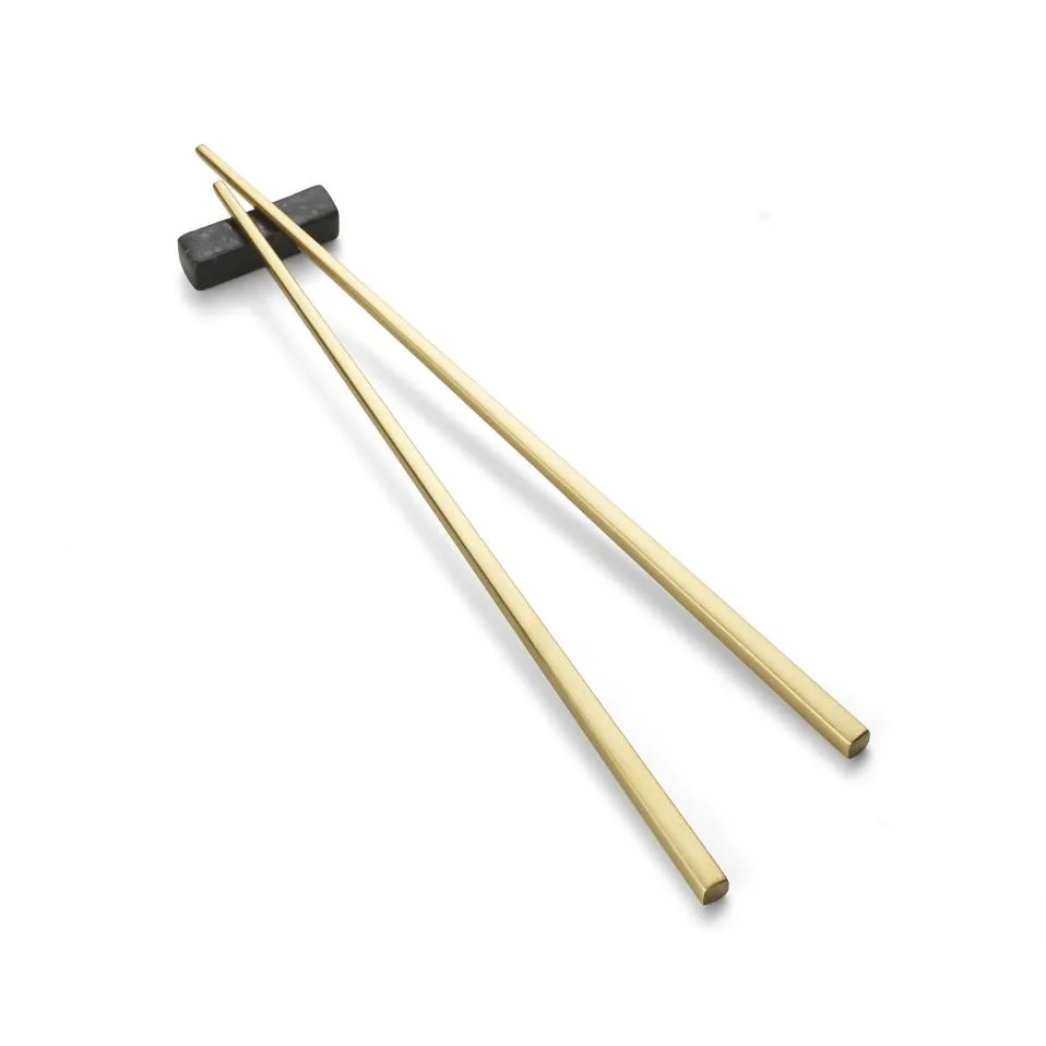 Bitz chop sticks 2-set, Brass Bitz