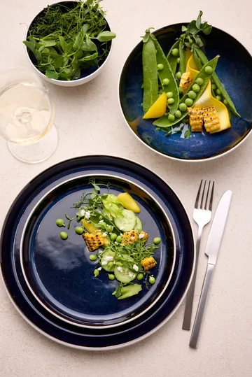 Bitz 碗 gastro Ø12 cm - 白色–深蓝 - Bitz