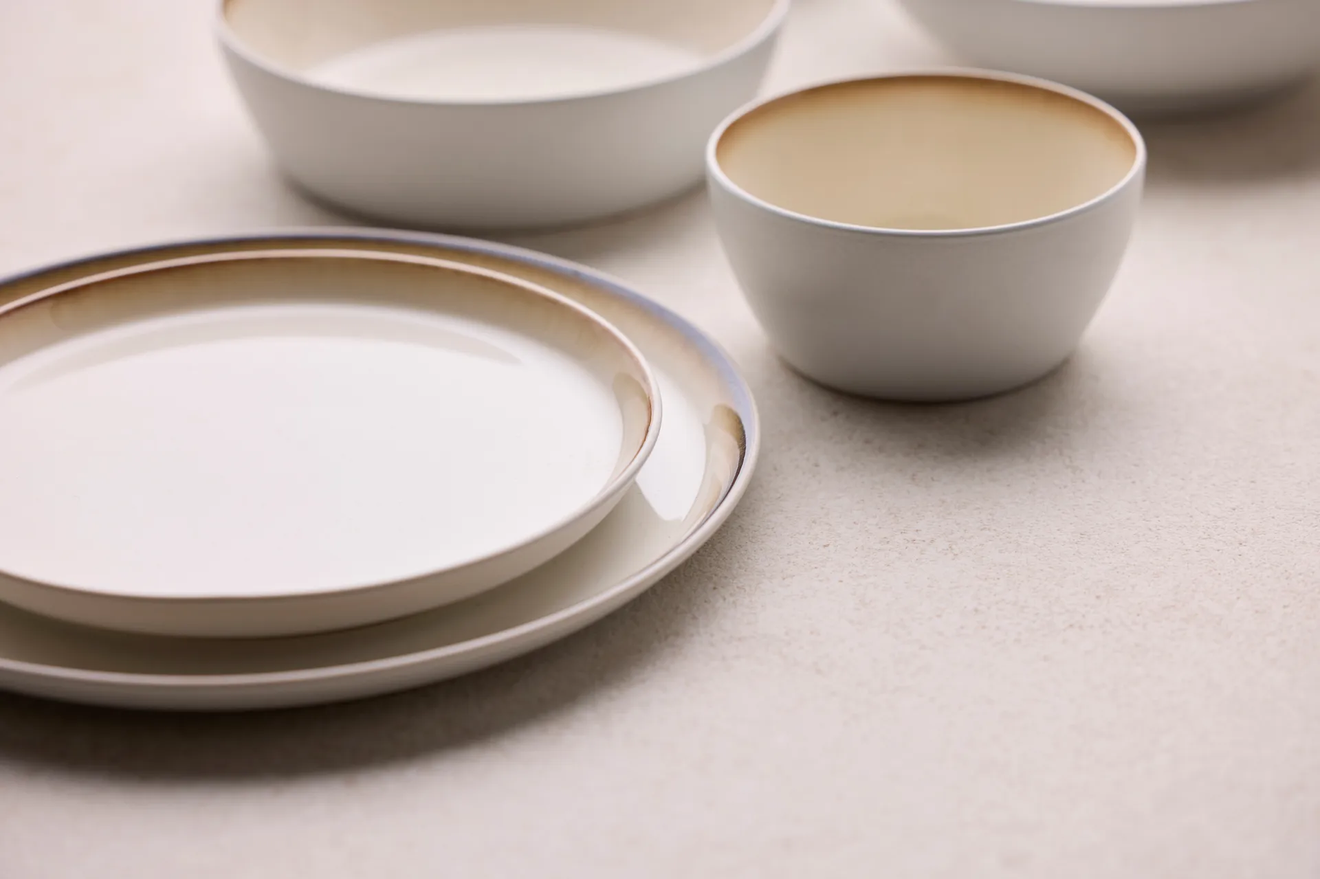 Bitz 盘子 gastro Ø 21 cm, 白色-Pike 白色 Bitz