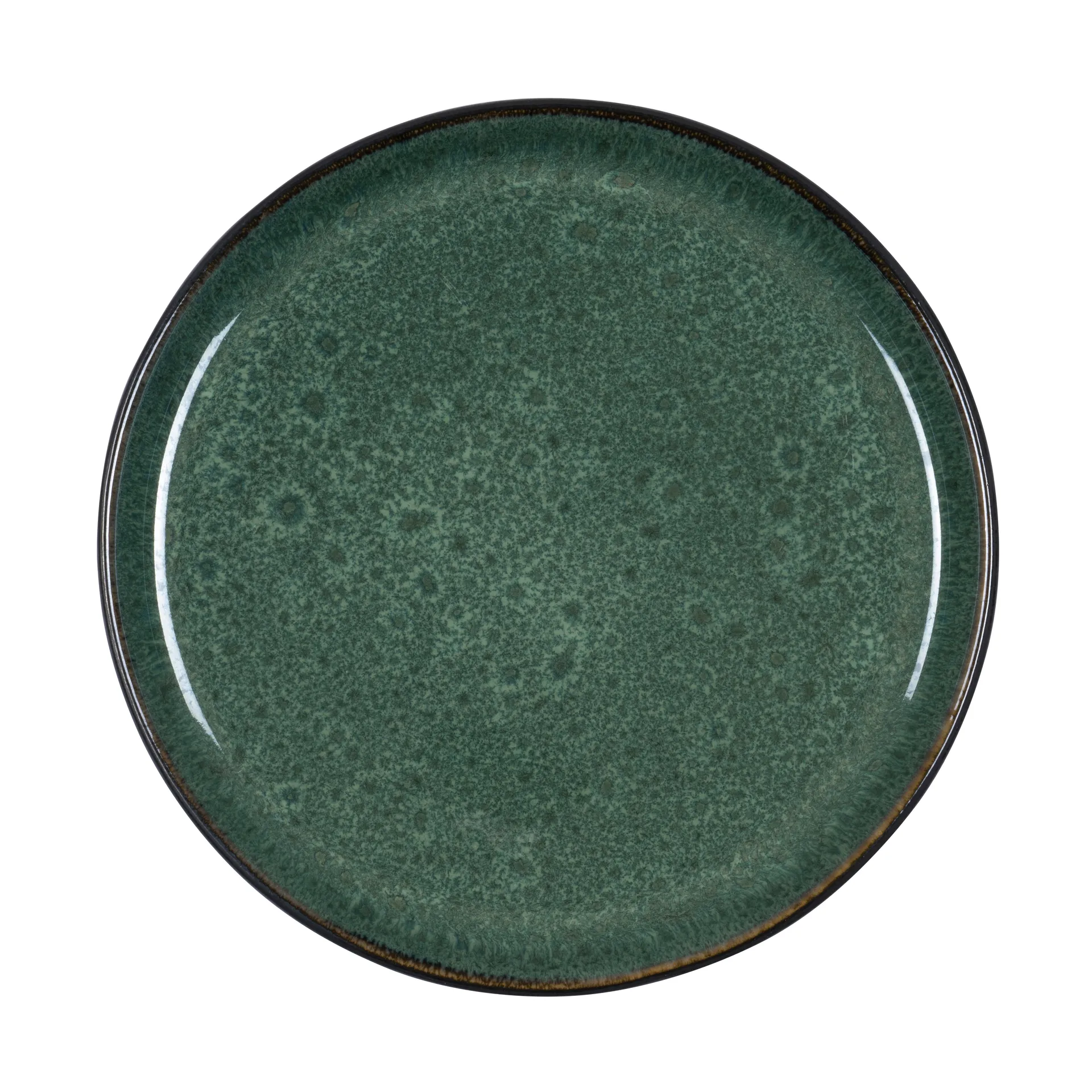 Bitz gastro 盘 Ø21cm, 黑色_绿色 Bitz