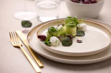 Bitz 盘子 gastro Ø27 cm - 白色-pike 白色 - Bitz