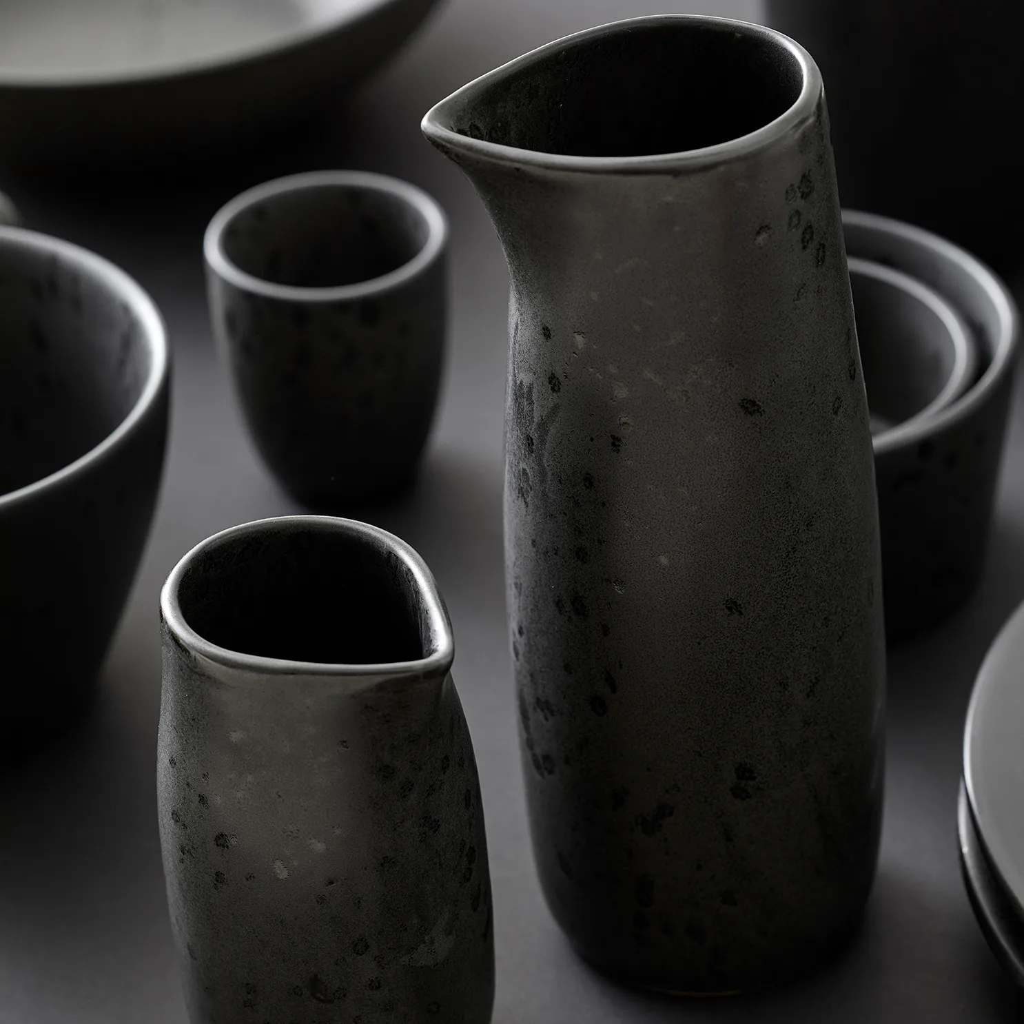 Bitz milk pitcher 50 cl matte, 黑色 Bitz