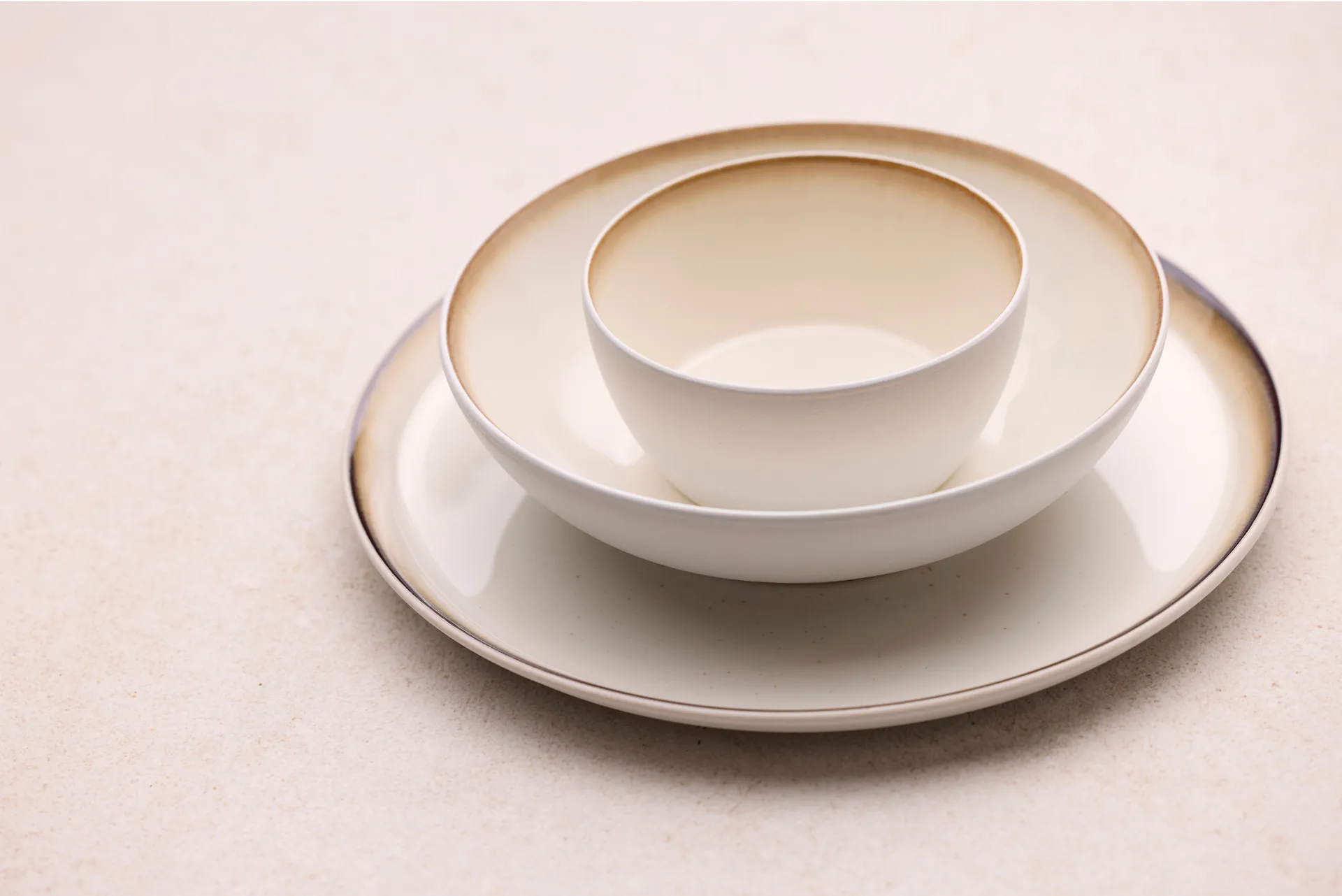 Bitz pasta 碗 gastro Ø20 cm, 白色-奶油色 白色 Bitz