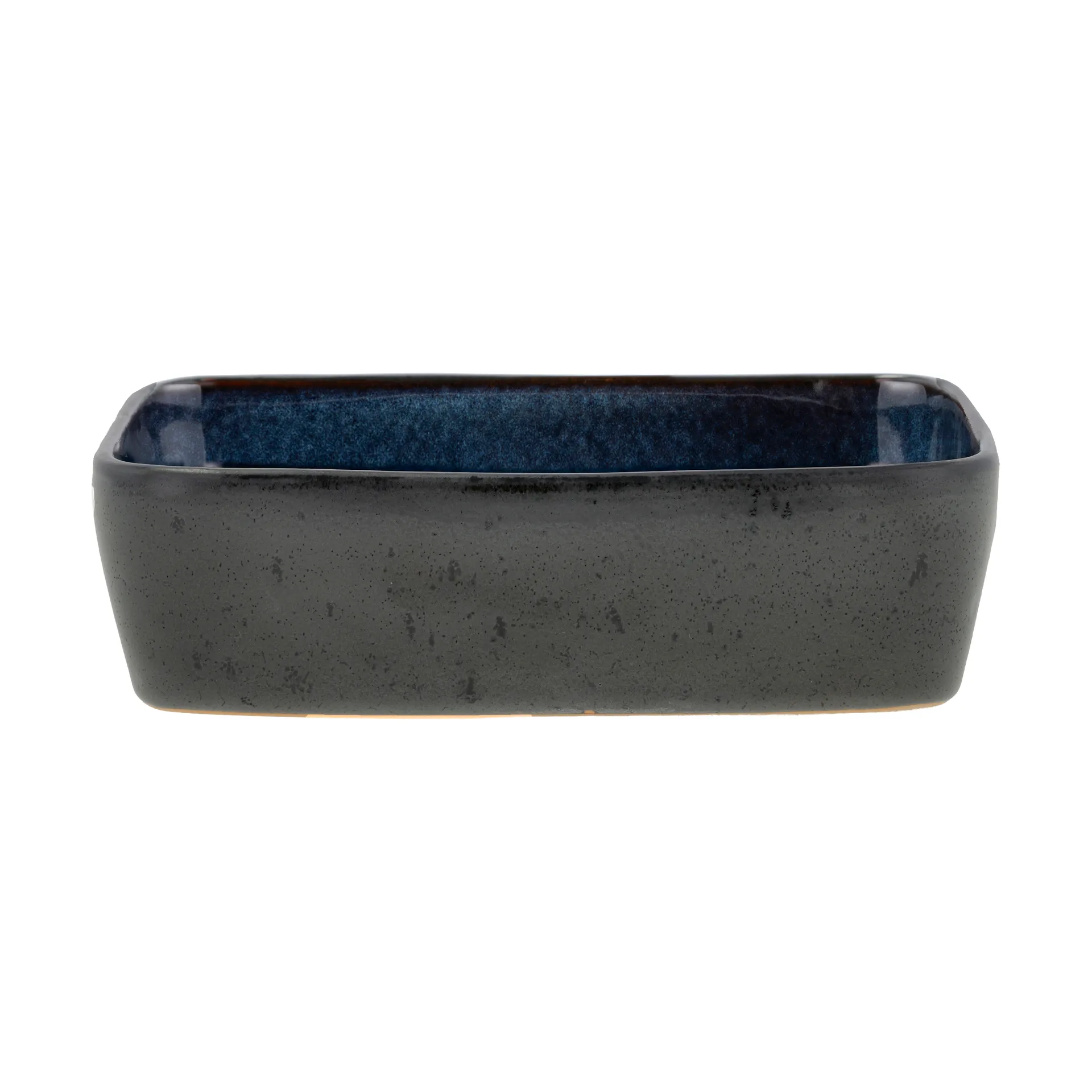 Bitz rectangular 碟子 14x19 cm, 黑色-蓝色 Bitz