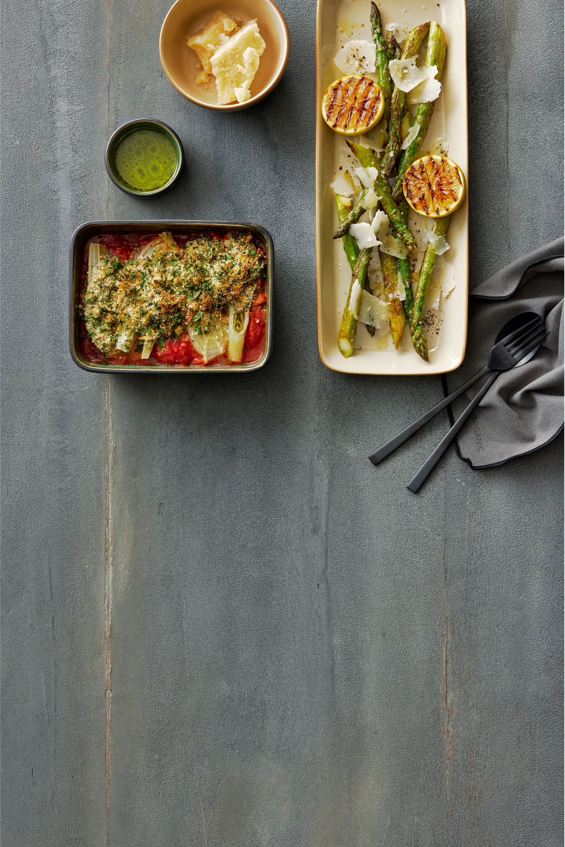 Bitz rectangular 碟子 14x19 cm, 黑色-绿色 Bitz