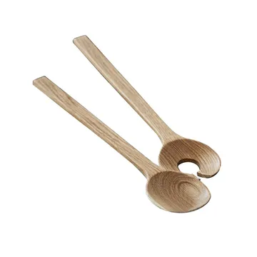 Bitz salad 餐具 cutlery oak - Oak - Bitz
