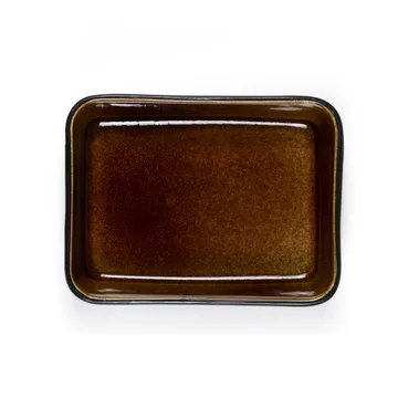 Bitz serving 盘子 black 19x14 cm - Amber - Bitz